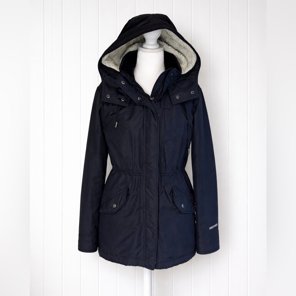 Abercrombie‎ size XS Black “all season weather warrior” jacket
